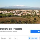 Capture d'écran de la page Facebook de la commune de Tresserre (66300)