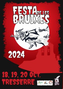 Affiche de la"Festa de les Bruixes (Fête des Sorcières) 2024 à Tresserre