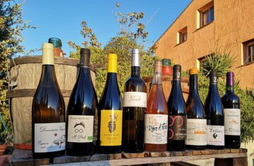 Des bouteilles de vin produite par les membres de l'Association Domaines et caractère de Tresserre.